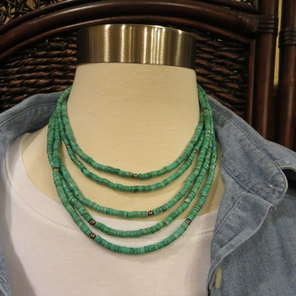 Claudia Agudelo EXEX Jewelry - Claudia Agudelo EXEX Turquoise Sterling Necklace